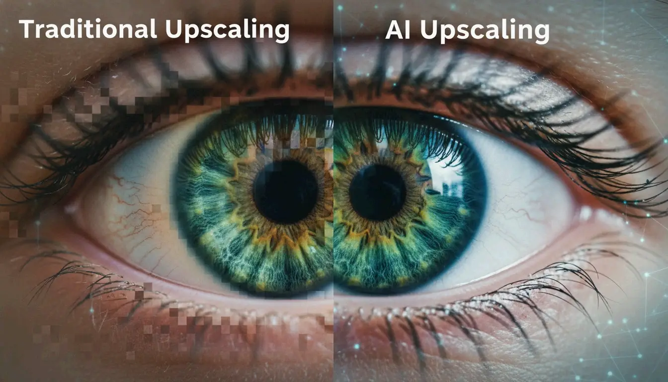 Visualisierung: AI-generative Füllung vs. Pixel-Streckung