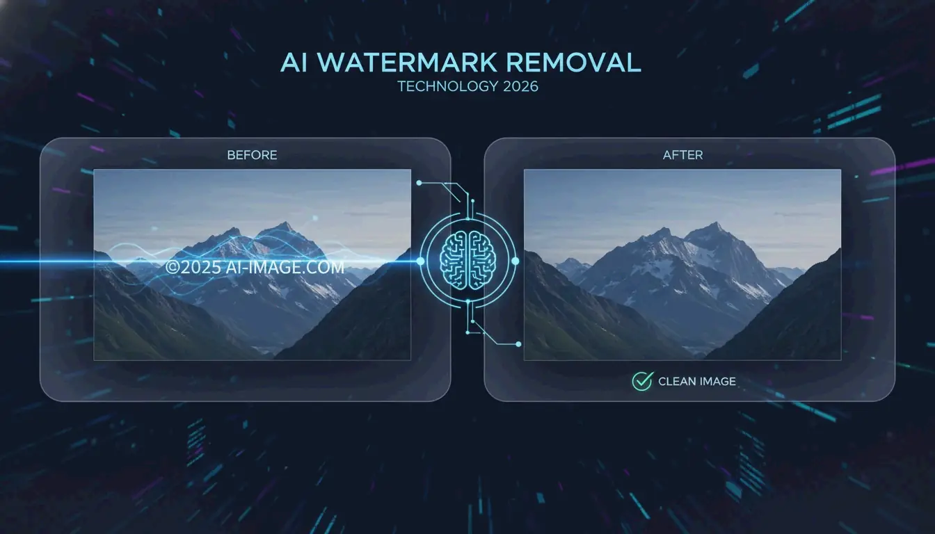 Kann AI Wasserzeichen aus Fotos entfernen? 2026-Leitfaden zu den besten Tools und Techniken
