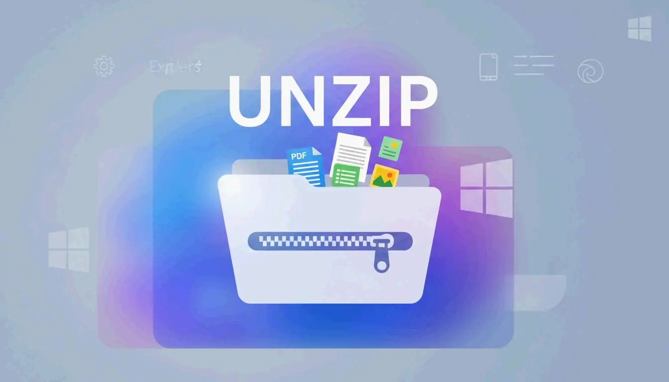 Dateien unter Windows entpacken: vollständiger Leitfaden für Windows 11 & 10 (2026)