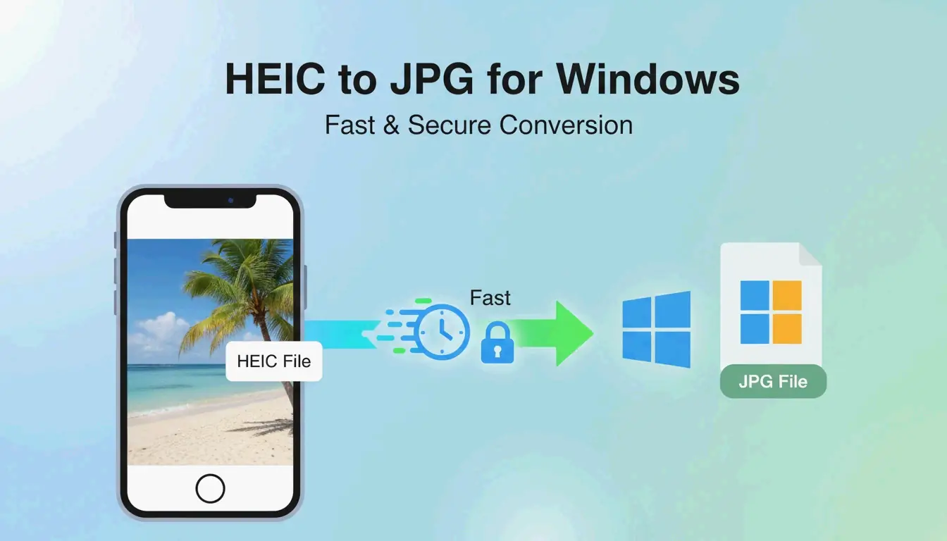 Best HEIC to JPG Converter Online for Windows Users: 5 Free Tools Compared