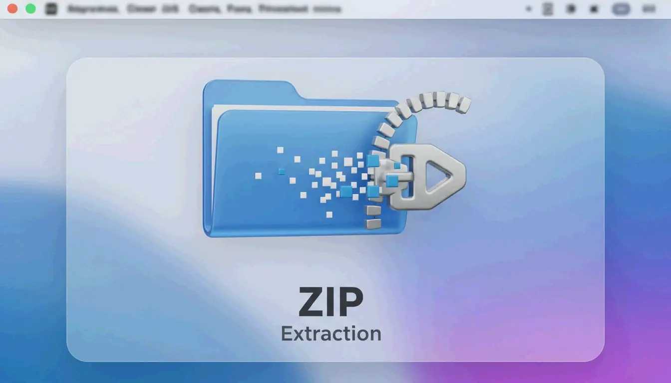 ZIP-Dateien auf dem Mac entpacken: native und Terminal-Methoden (2026)